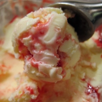 Ispahan Ice Cream (Rose, Raspberry, and Lychee)